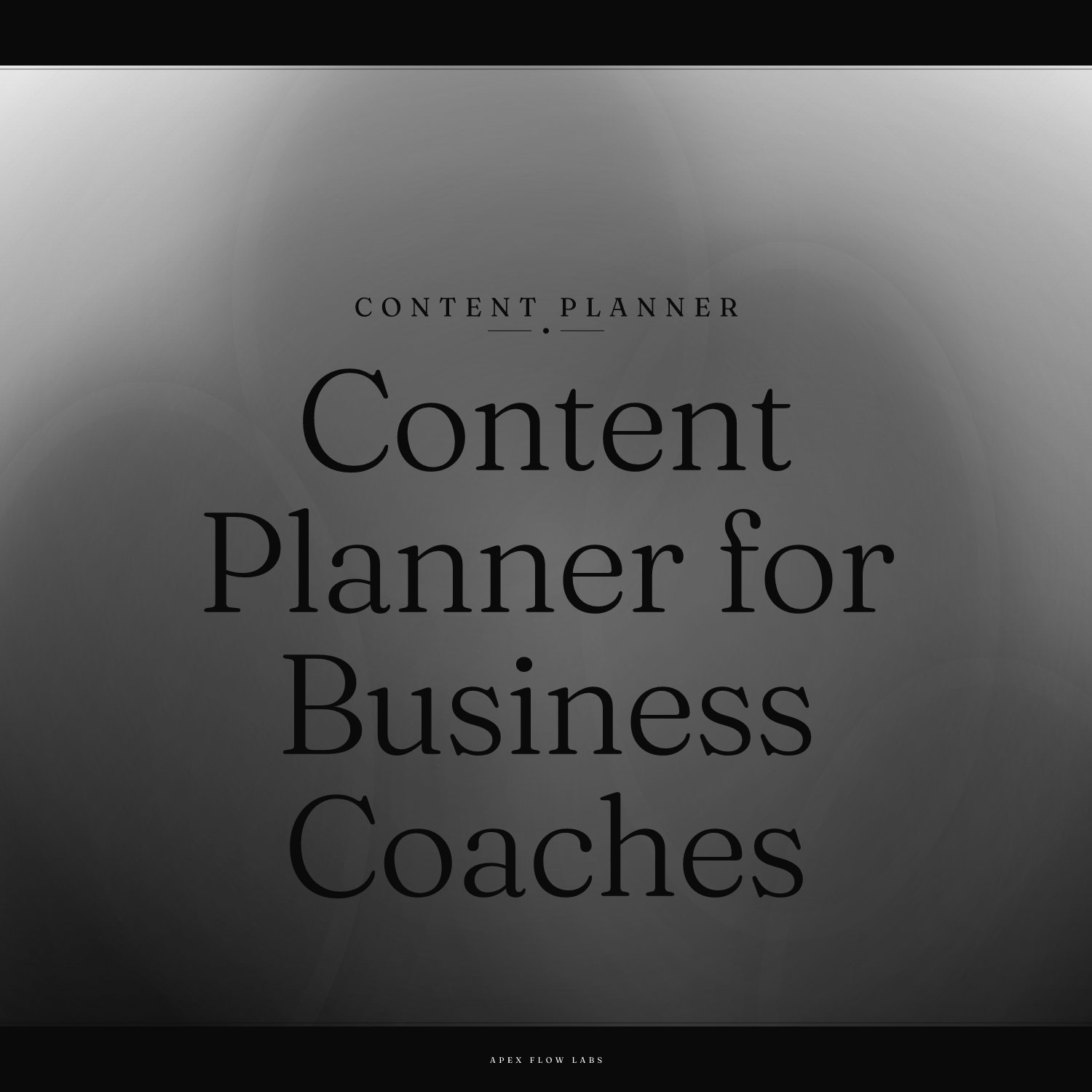 Content Planner for Business Coaches