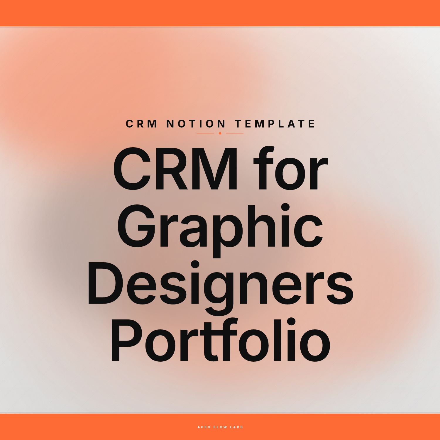 CRM for Graphic Designers Portfolio