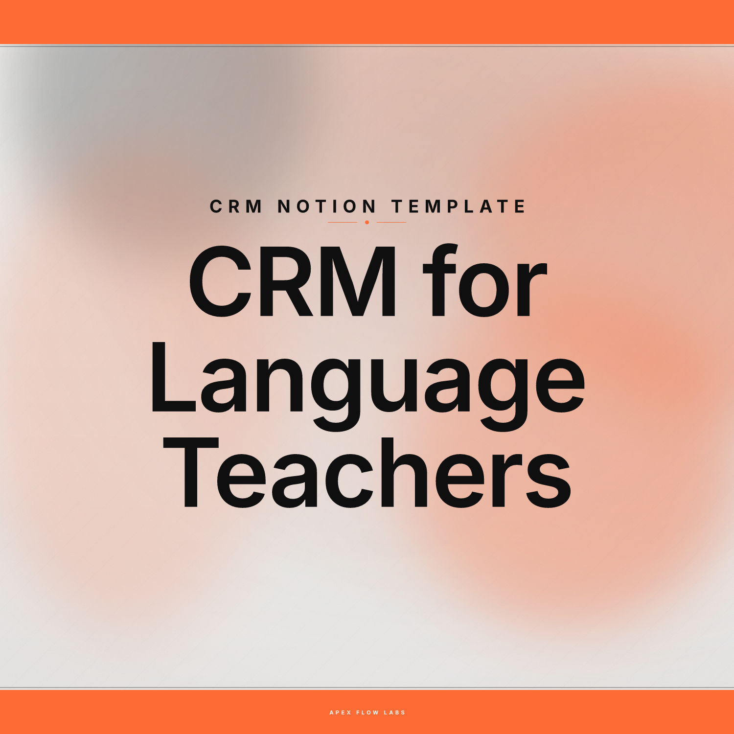 CRM for Language Teachers