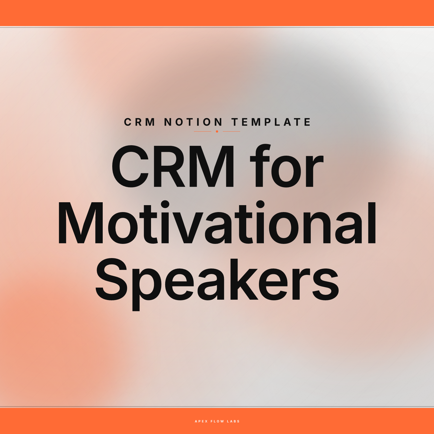 CRM for Motivational Speakers