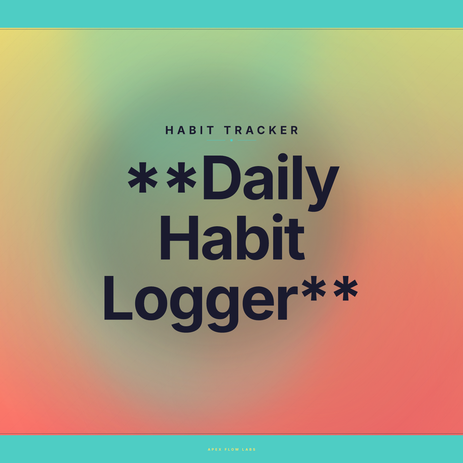 **Daily Habit Logger**