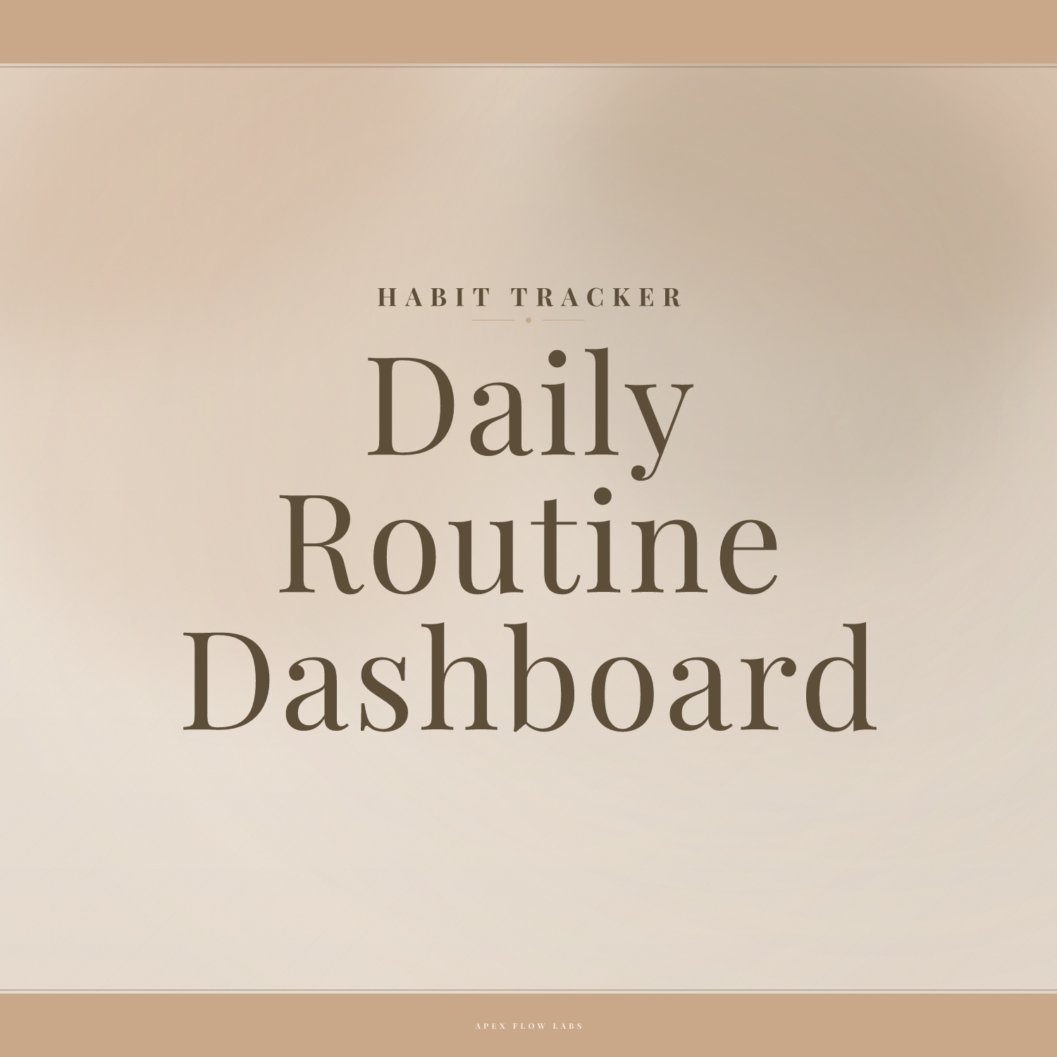 Daily Routine Dashboard