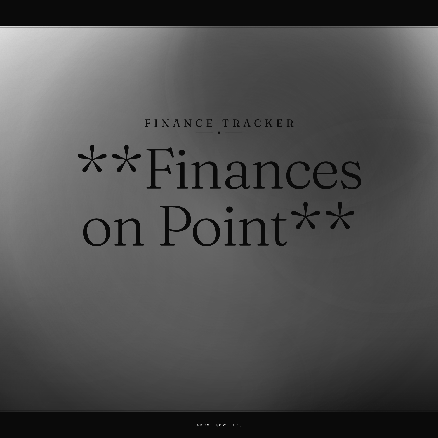 **Finances on Point**