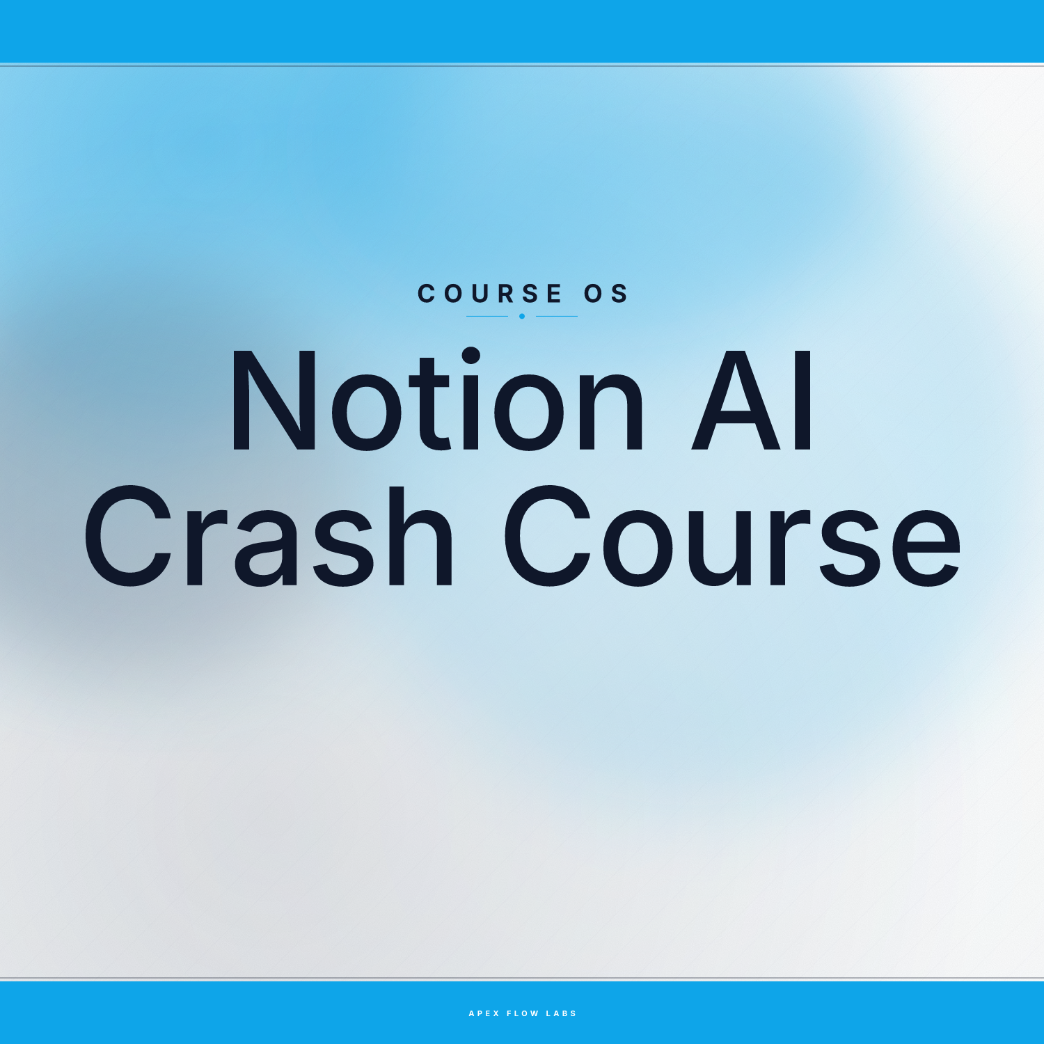 Notion AI Crash Course