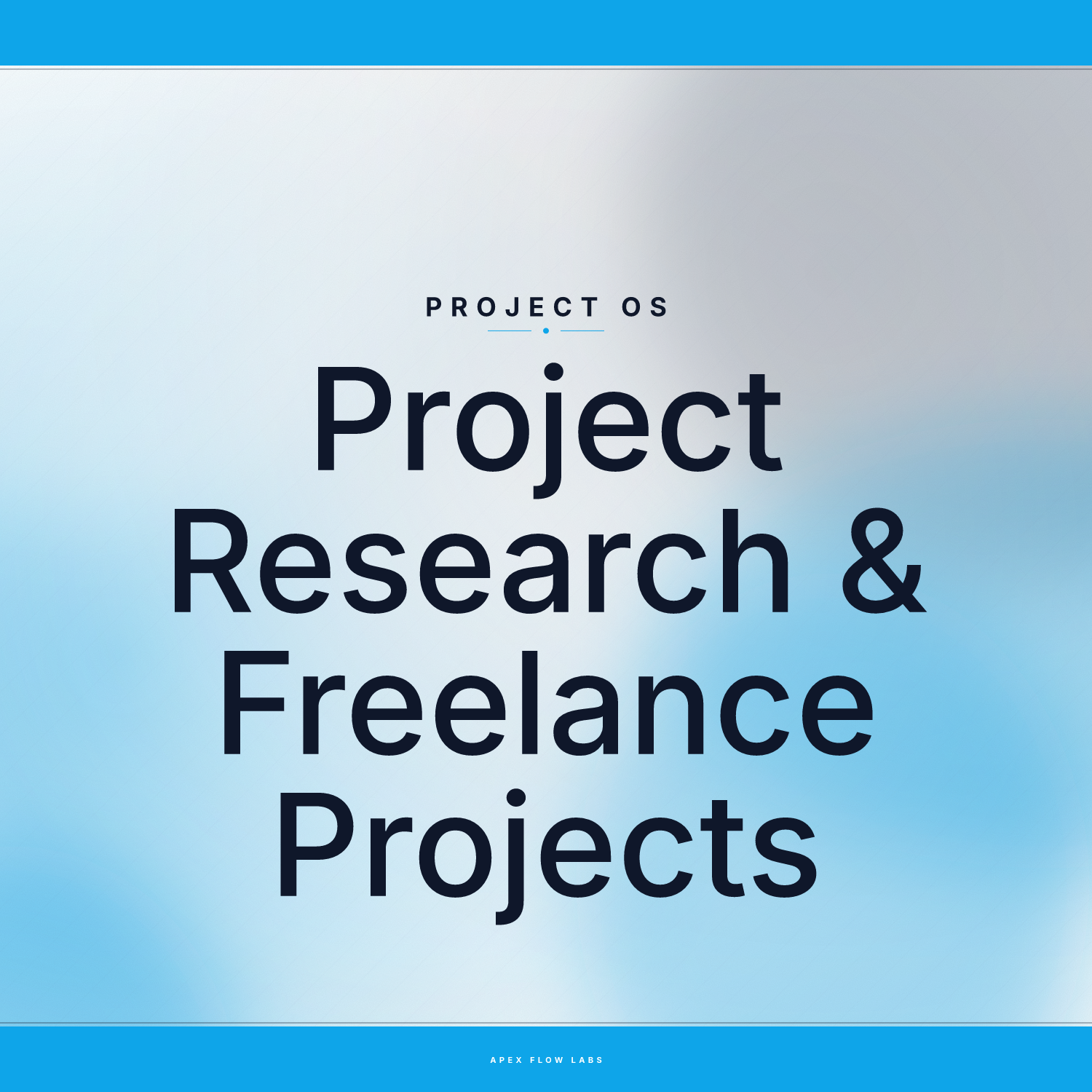 Project Research & Freelance Projects