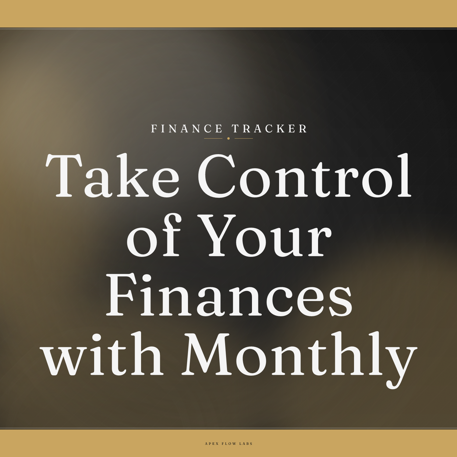 Take Control of Your Finances with Monthly Budget Planner
