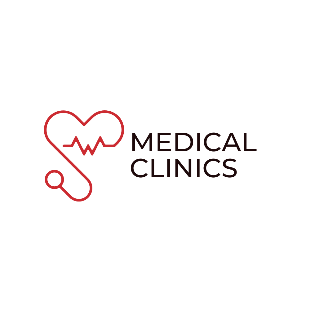 Red Simple Medical Health Logo