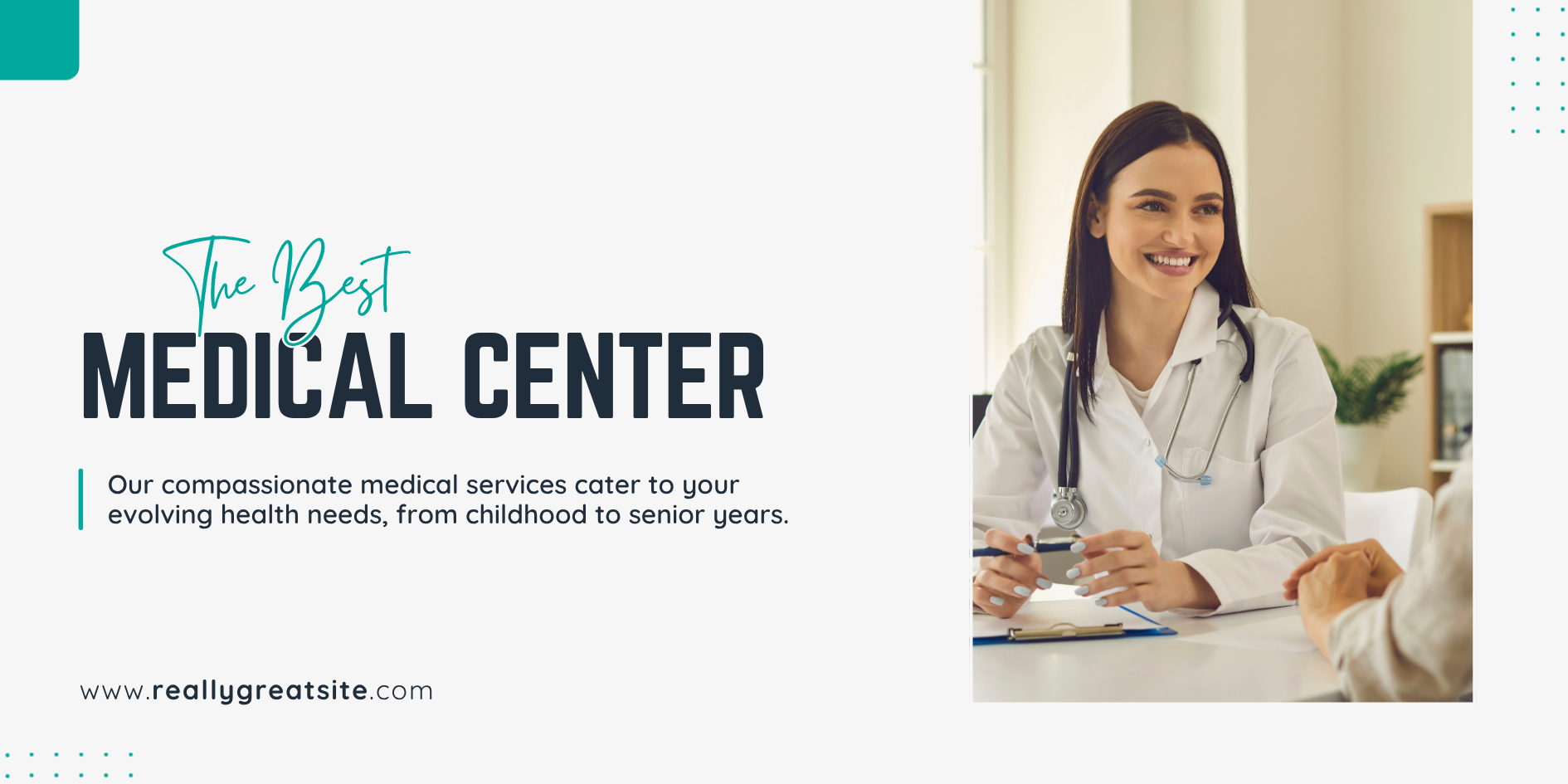 Modern Medical Center Banner