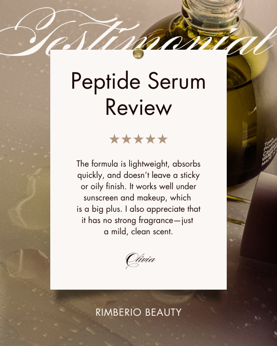 Cream Modern Elegant Minimalist Client Review Beauty Product Business Instagram Post
