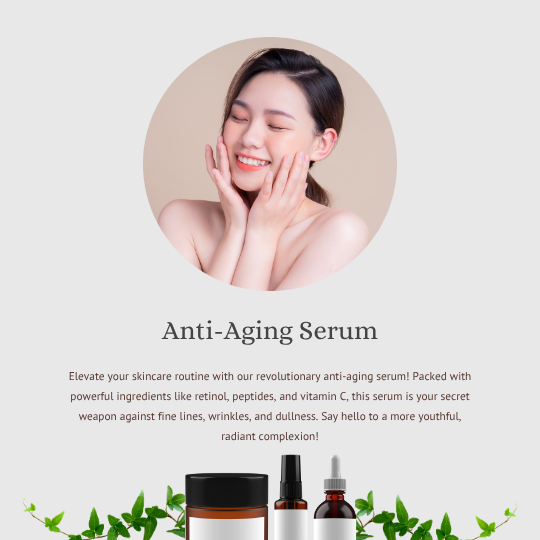 Brown Green Beauty Skincare Instagram Post