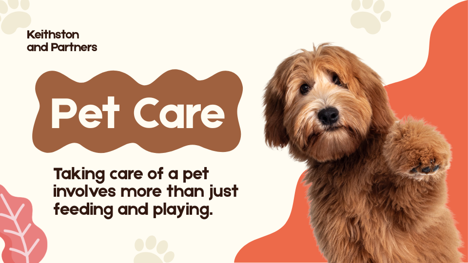 Brown and Beige Playful Pet Care Presentation