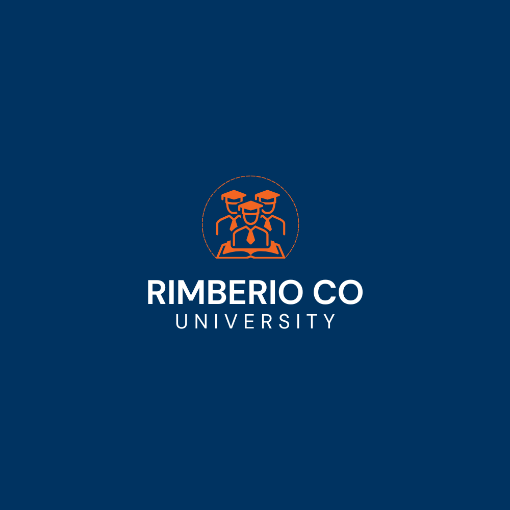 Orange and Blue University Graduate Students Logo