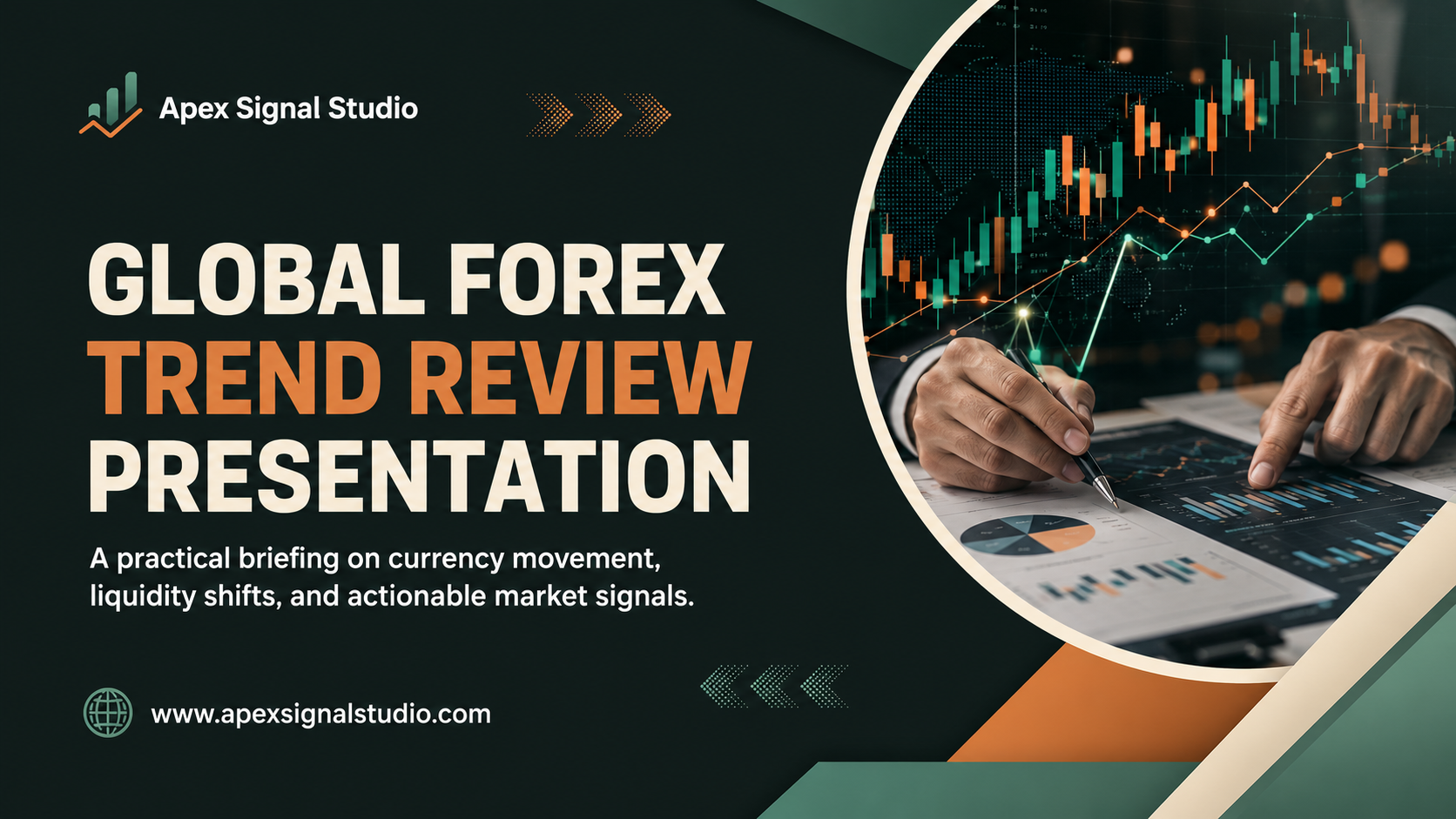 Blue Modern Forex Market Analysis Presentation