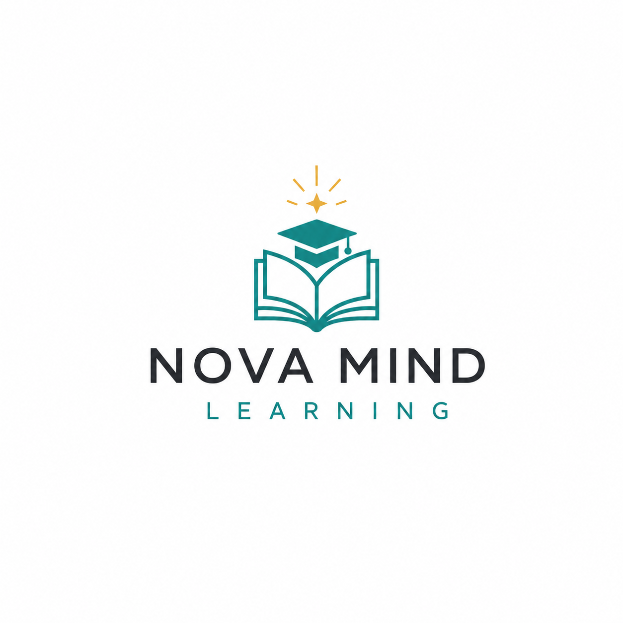 Orange Modern Graduate Student Education Logo