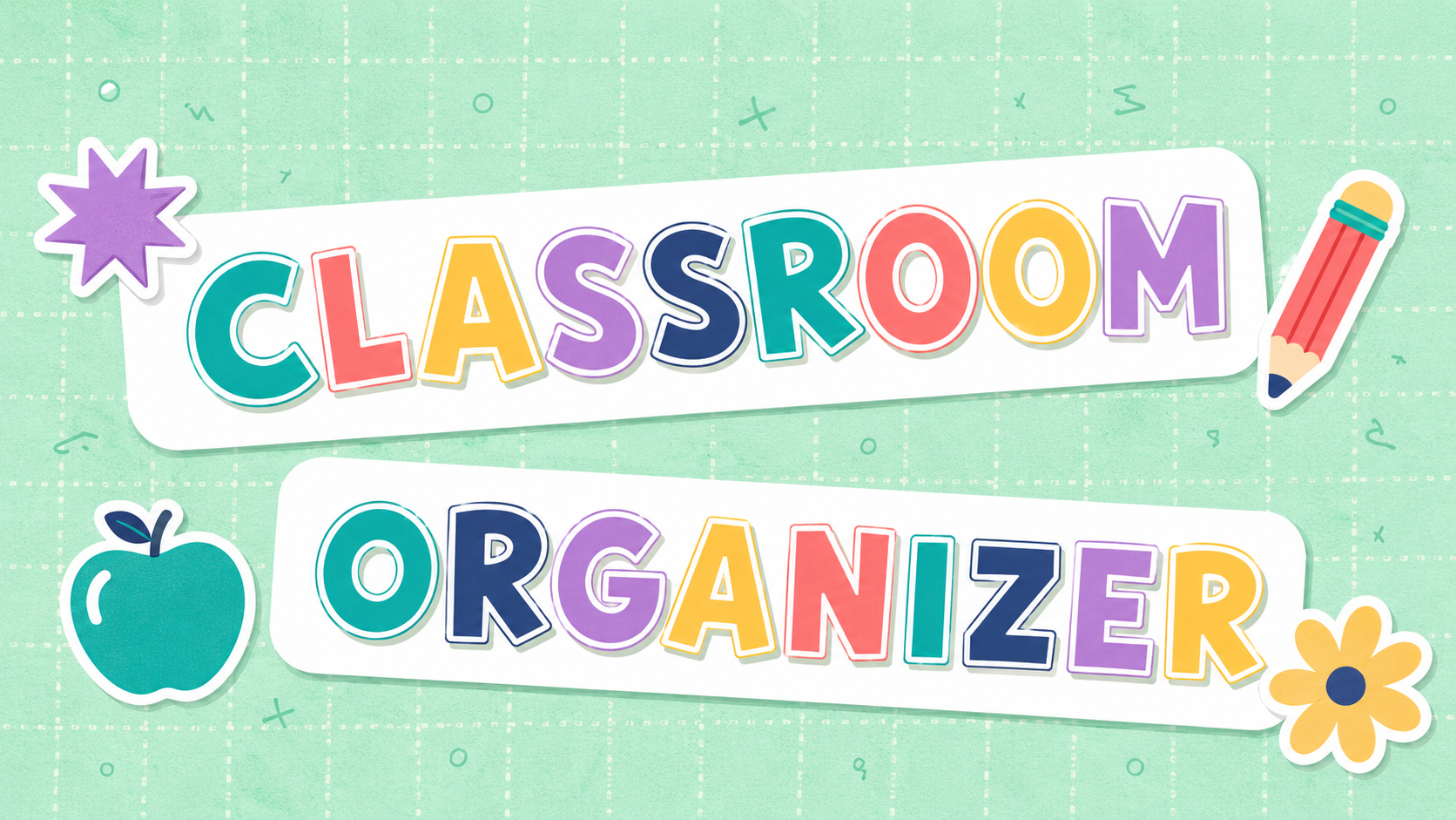 Teacher's Calendar and Planner Presentation in Blue and Pink Cute Style