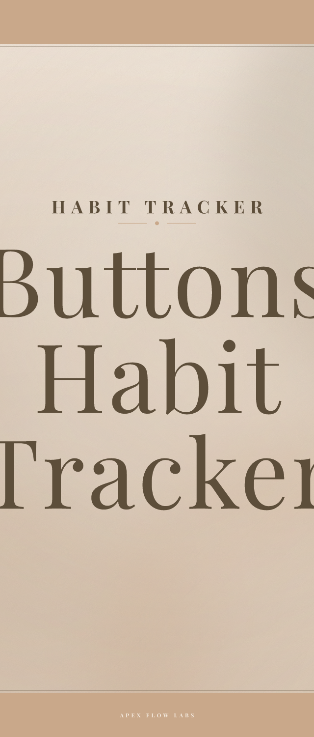 Buttons Habit Tracker