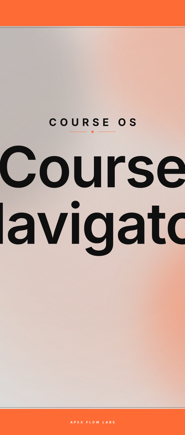 Course Navigator