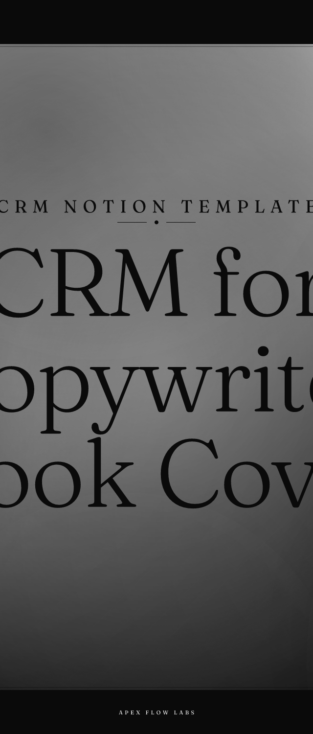 CRM for Copywriters