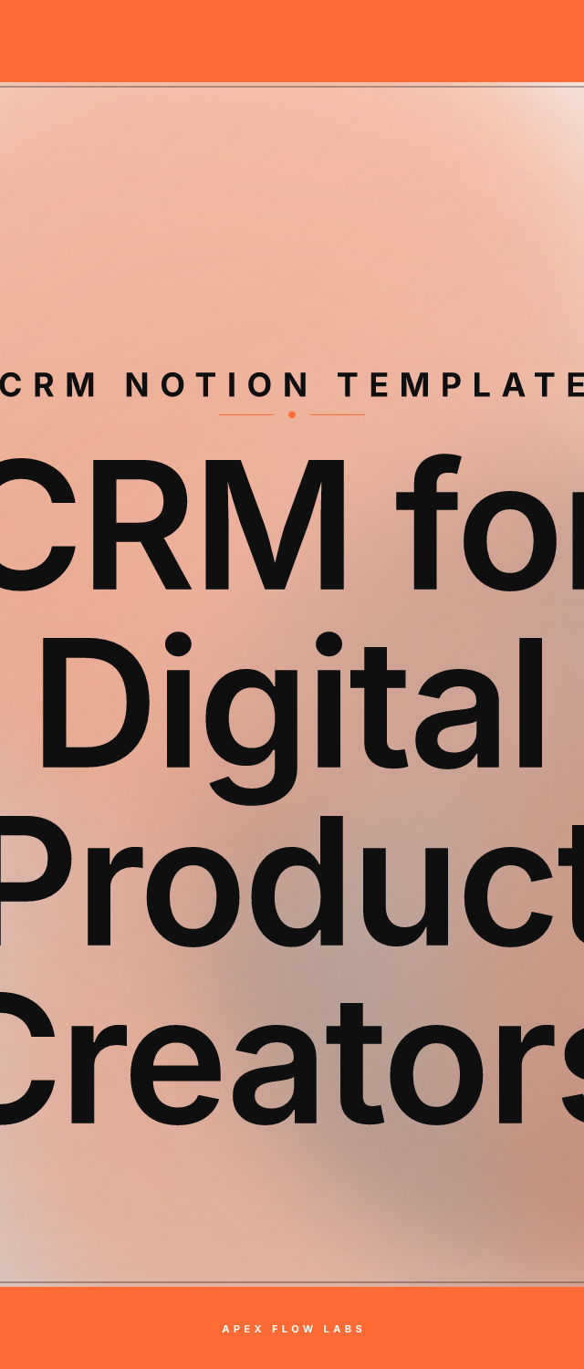CRM for Digital Product Creators