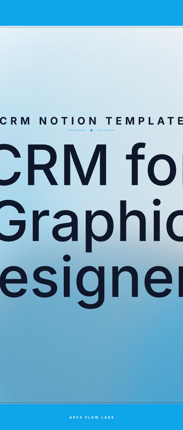 CRM for Graphic Designers
