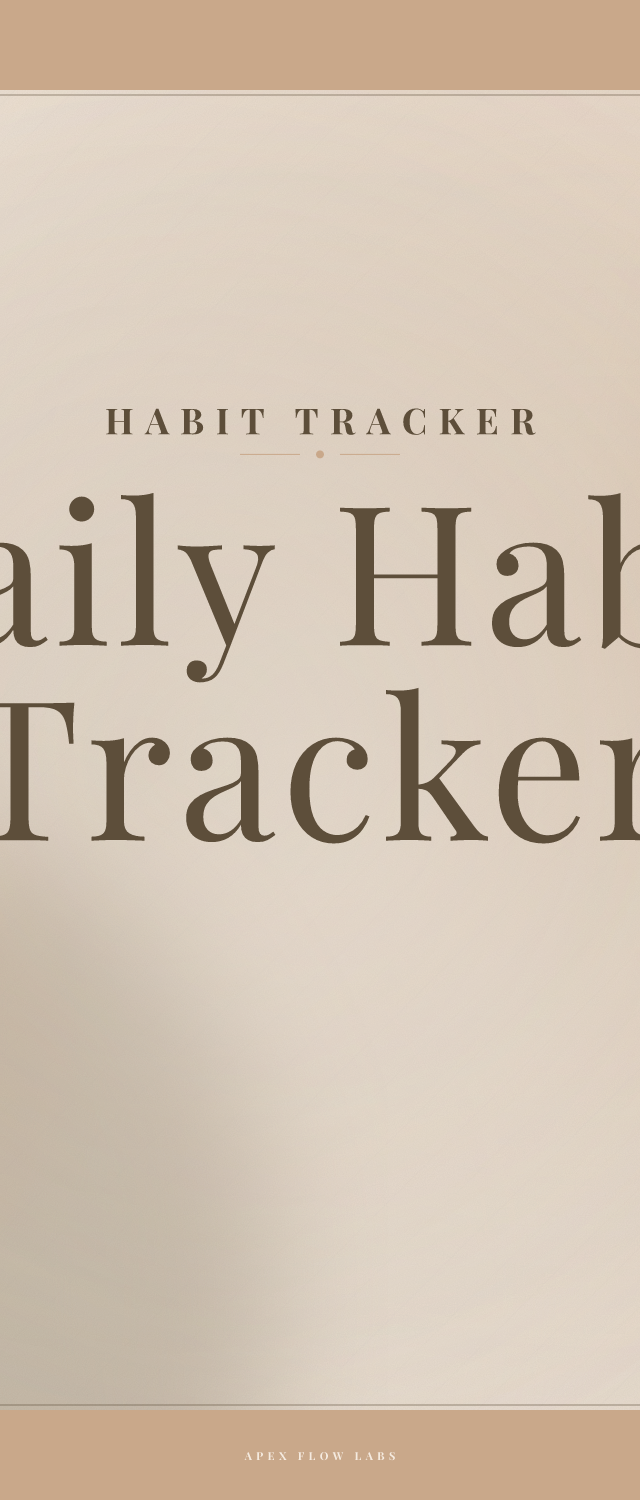 Daily Habit Tracker
