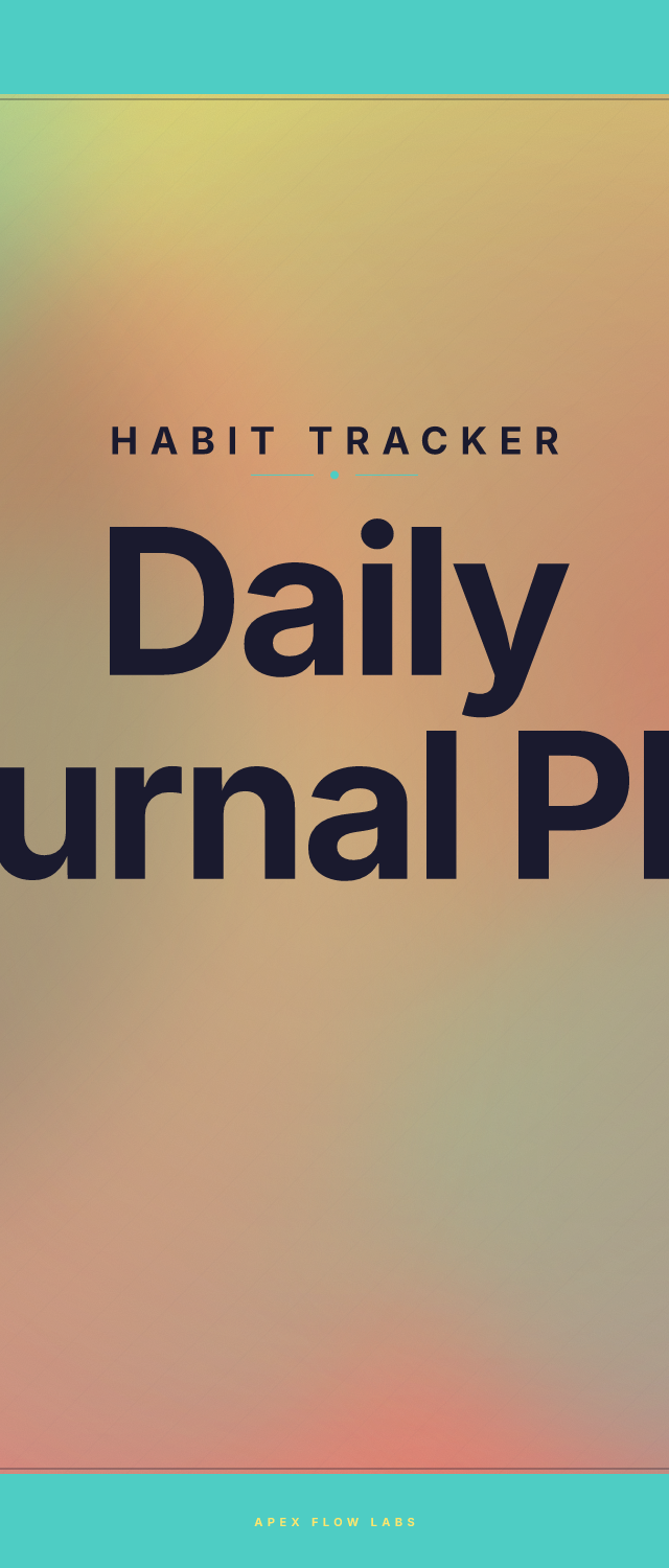 Daily Journal Plan