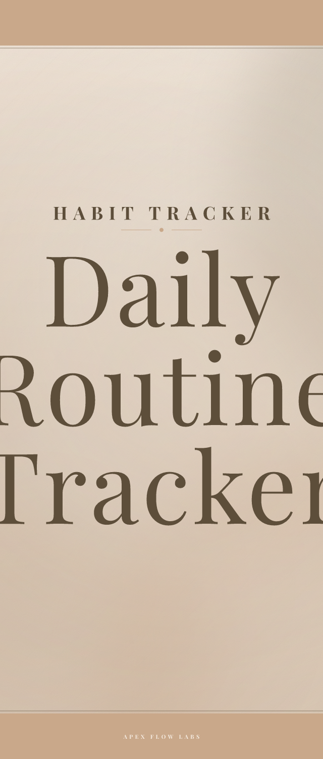 Daily Routine Tracker