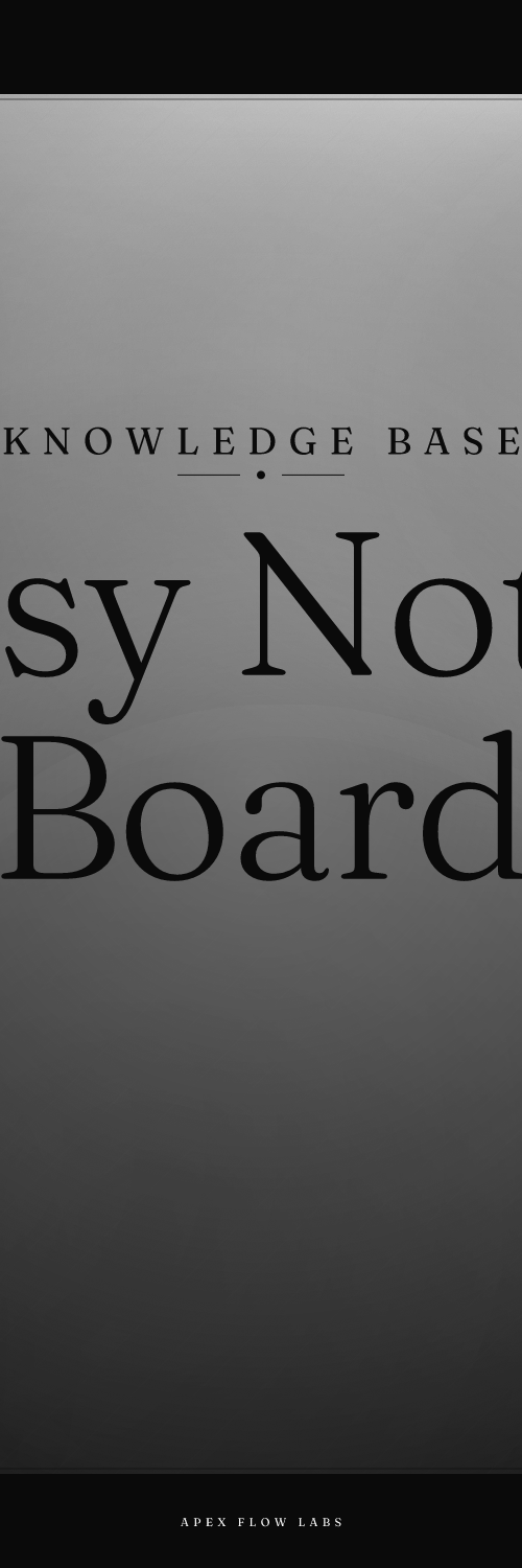 Easy Notes Board