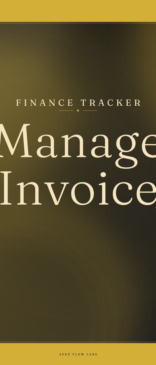 Manage Invoice