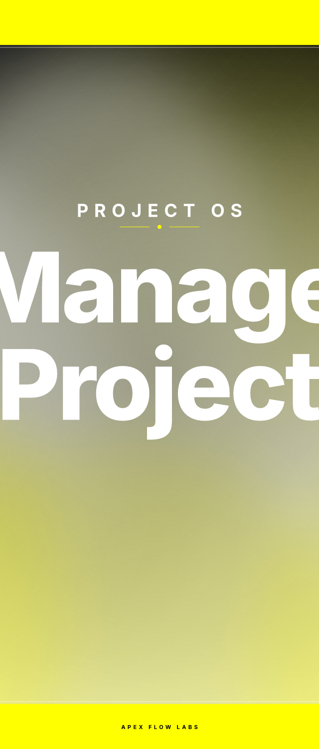 Manage Project