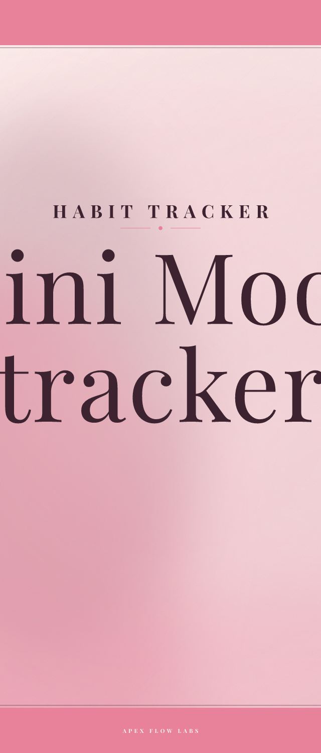 Mini Mood tracker