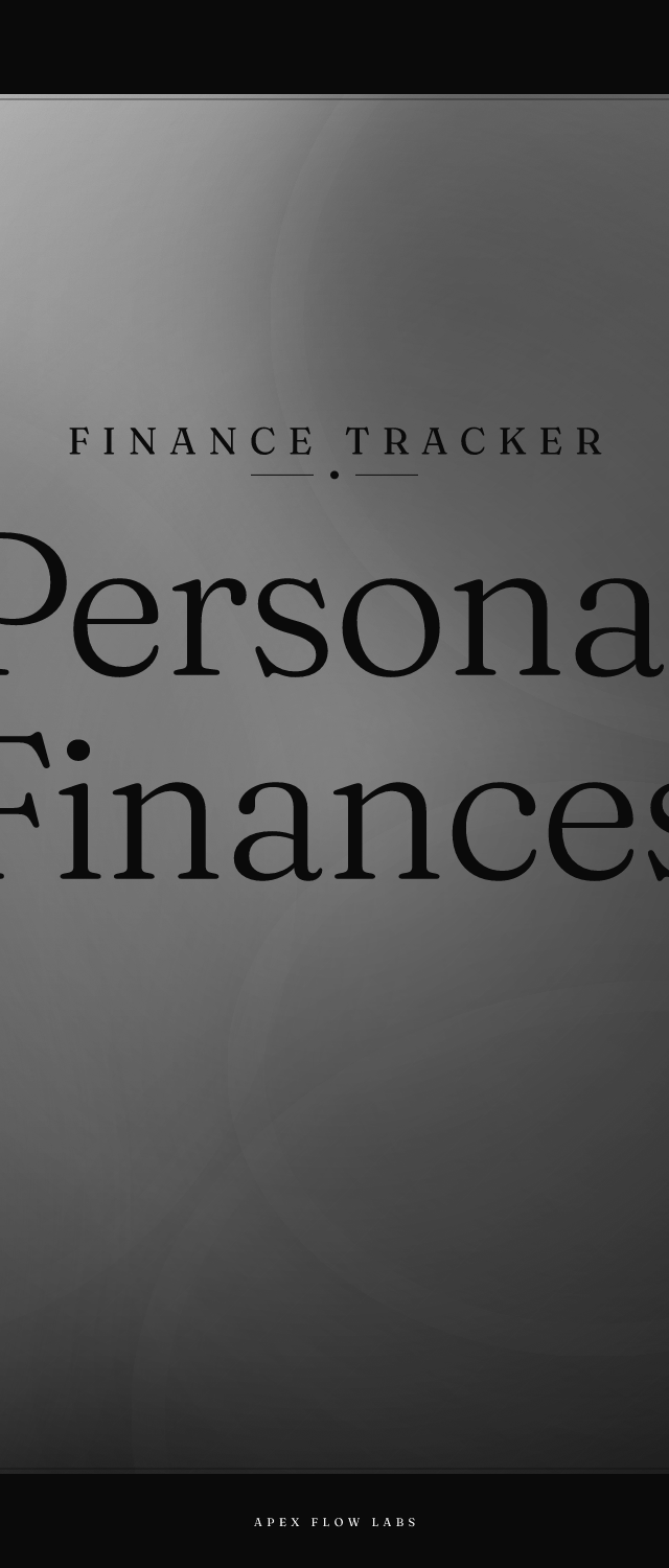 Personal Finances