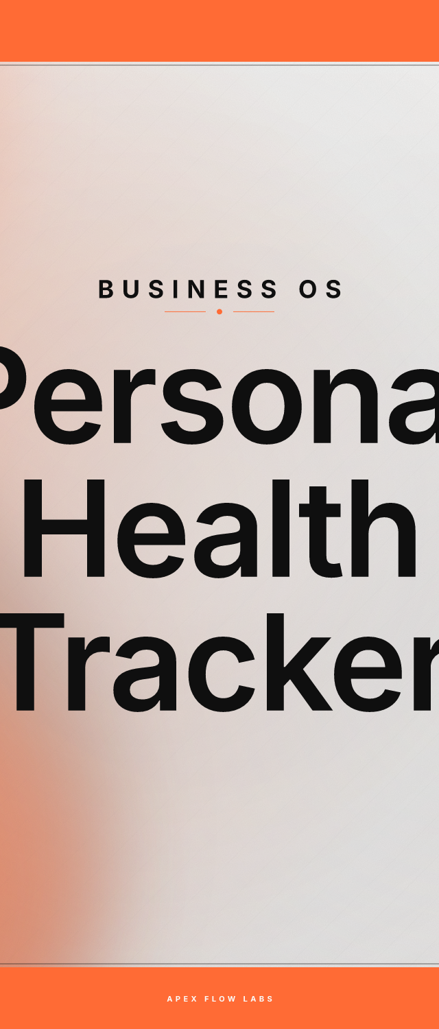 Personal Health Tracker