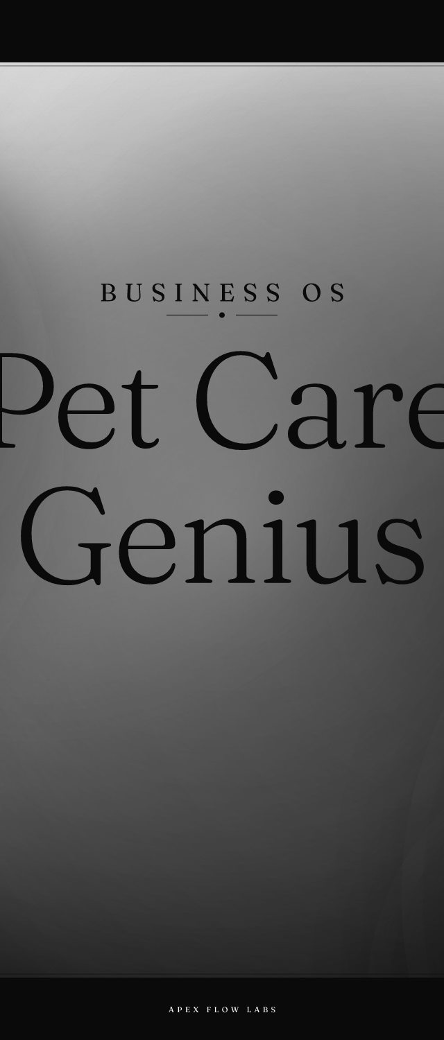 Pet Care Genius