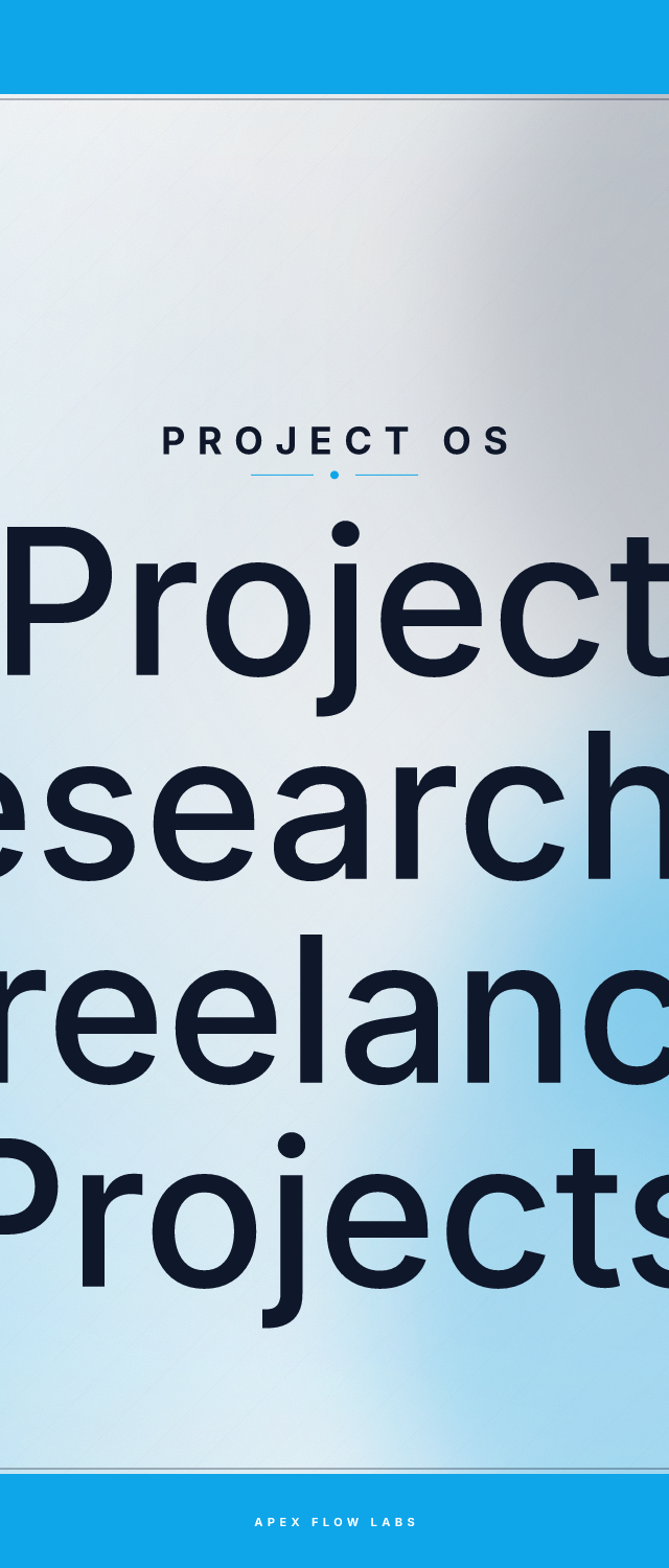 Project Research & Freelance Projects