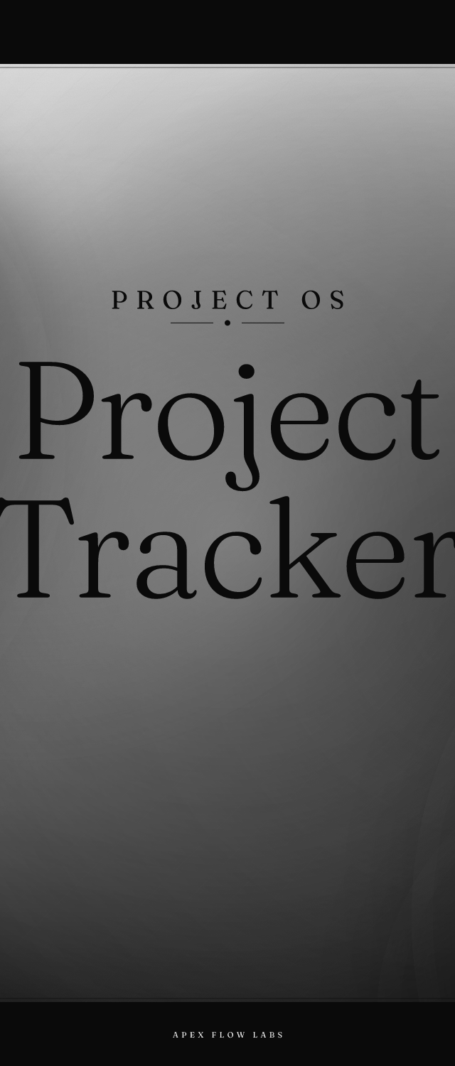 Project Tracker