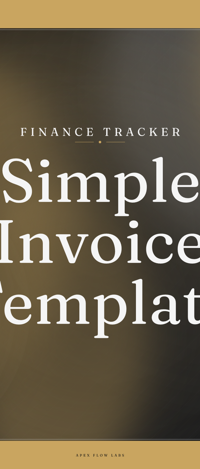 Simple Invoice Template
