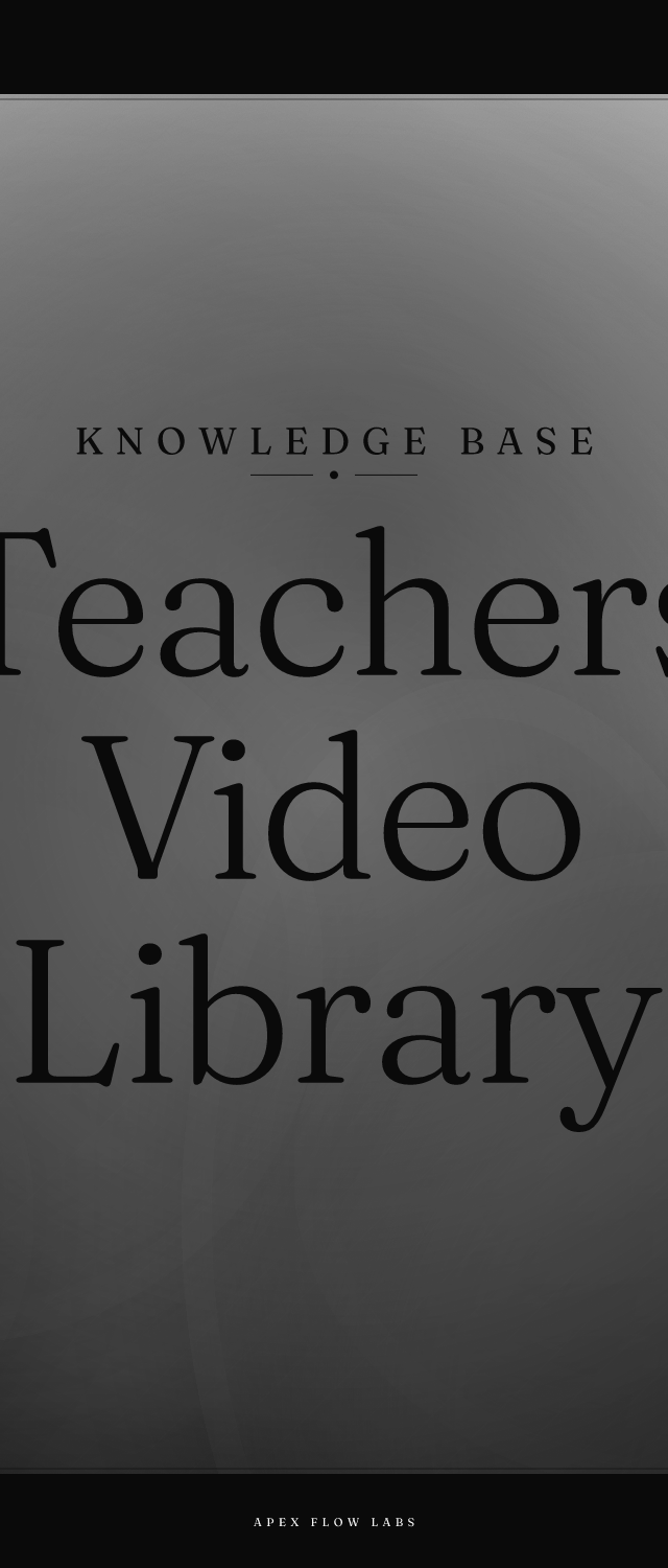 Teachers Video Library
