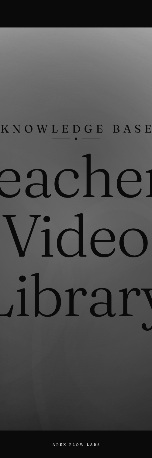 Teachers Video Library
