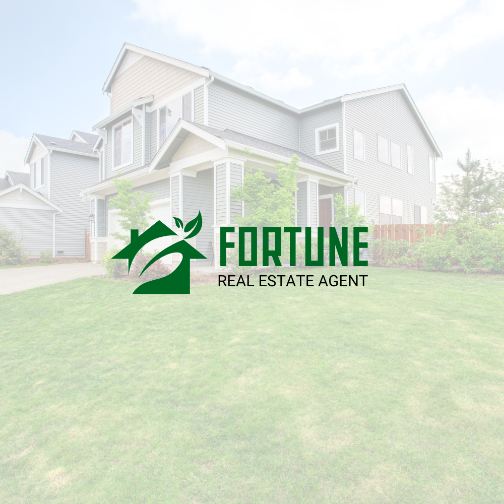 Green Modern Real Estate Logo — A set of Canva templates for creating a modern real estate logo with a green color scheme, designed for real estate agen
