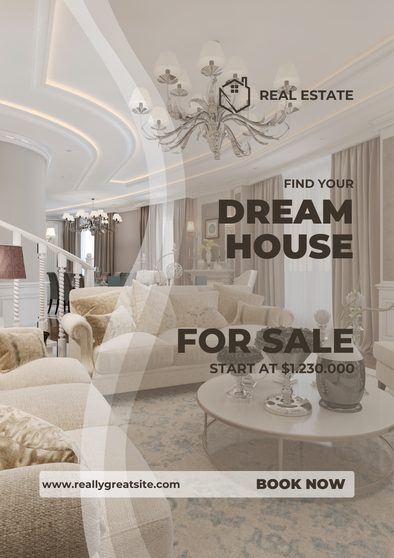 real estate — This Canva template pack for real estate includes editable designs for property listings, flyers, and social media posts