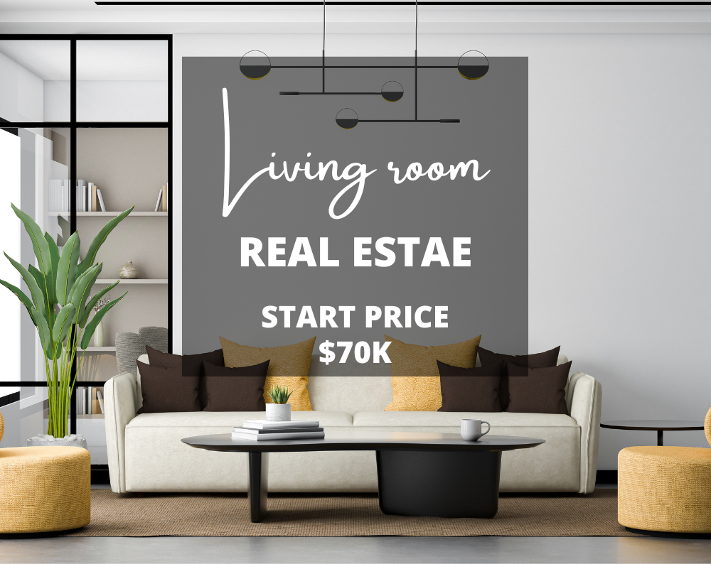 real estate (Poster (Landscape)) — A set of Canva templates for real estate poster designs in landscape orientation, tailored for agents and brokers to cre