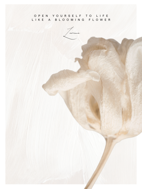 Neutral Minimalist Aesthetic Flower Inspirational Phrase Instagram Post — A set of Canva templates for Instagram posts featuring neutral, minimalist floral designs with inspirational phrases, id