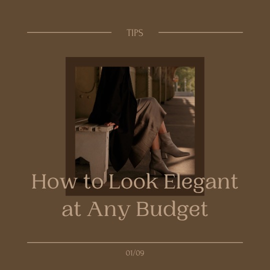 Brown Elegant Minimalist How to Look Elegant Tips Carousel Instagram Post — A set of Canva presentation slides for Instagram carousels, designed for creators sharing minimalist elegance tips. Feat