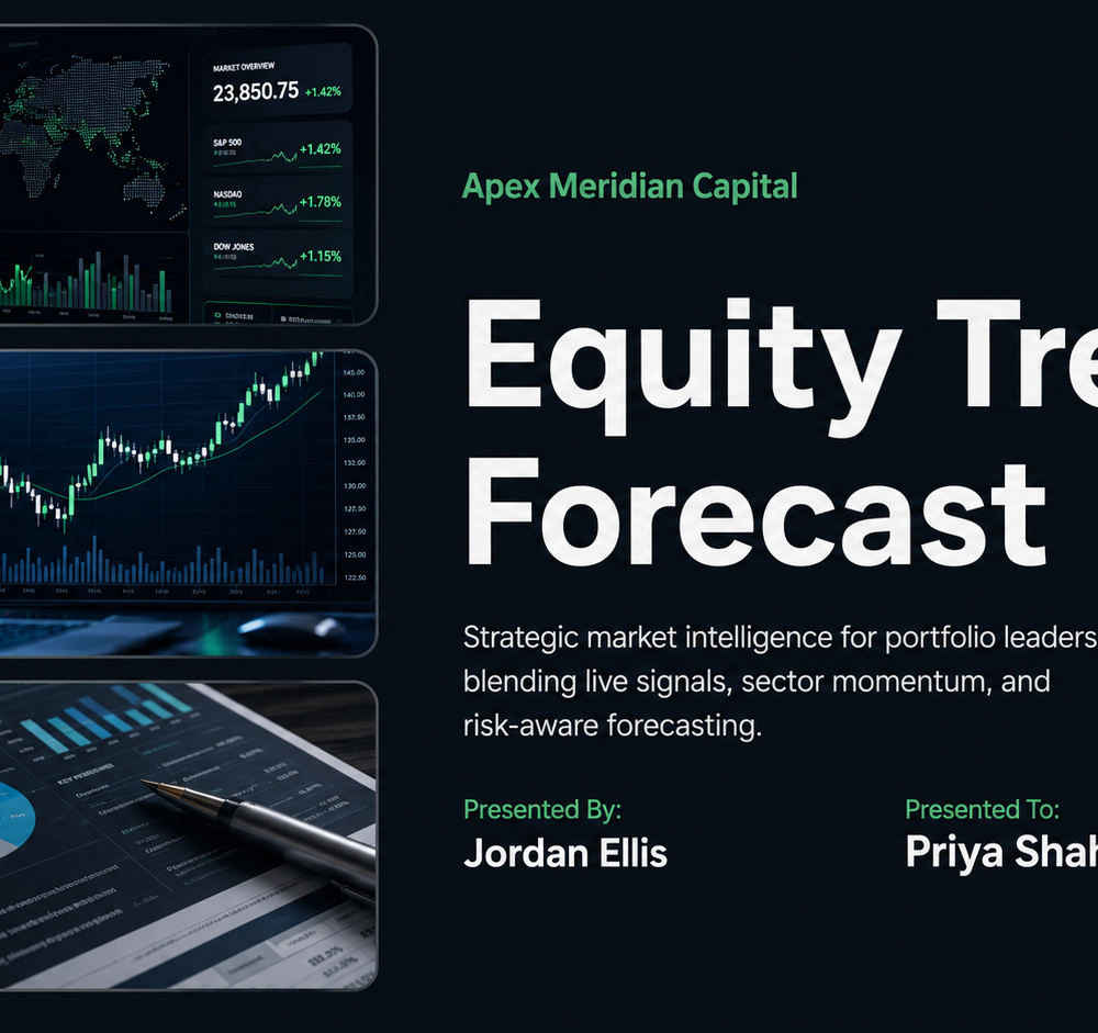 Black and Orange Modern Market Presentation — A set of Canva templates for trades professionals, featuring a black and orange modern design. Ideal for creating market