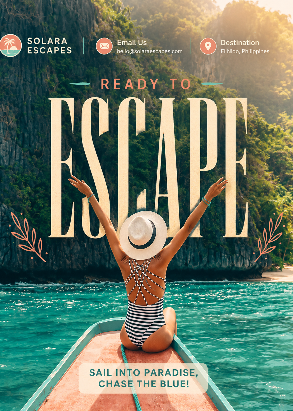 Blue and White Modern Travel and Tourism Promotional Instagram Post — A set of Canva templates for creating Instagram posts promoting travel and tourism businesses, featuring a blue and whit
