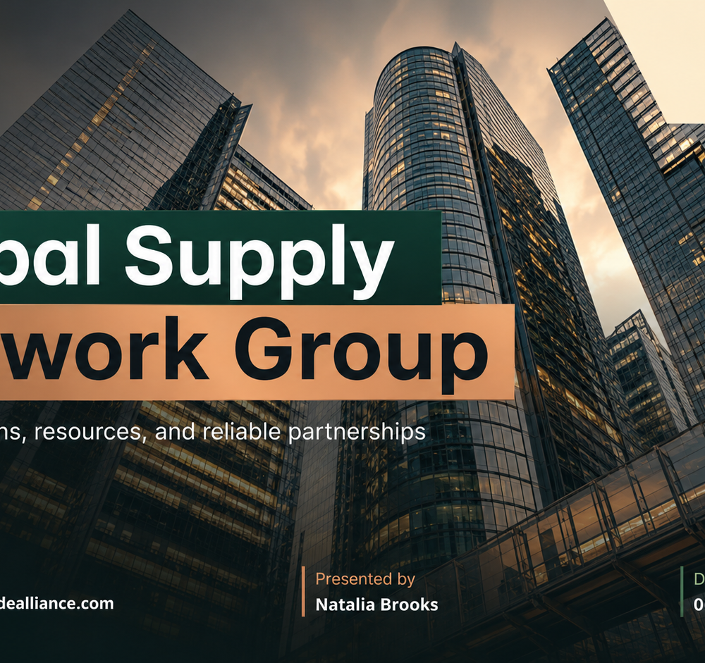 Blue Modern Corporate International Trading Company Presentation — A Canva template pack for a corporate international trading company presentation, featuring a blue modern design. Suitab