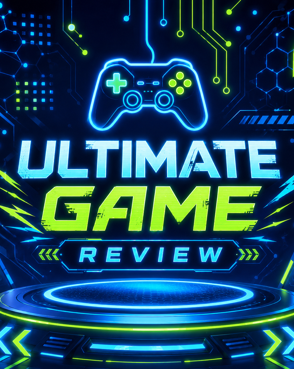 Purple Modern Best Game Review (Instagram Post) — A set of Canva templates for creating Instagram posts about game reviews, featuring a purple modern aesthetic. Designed